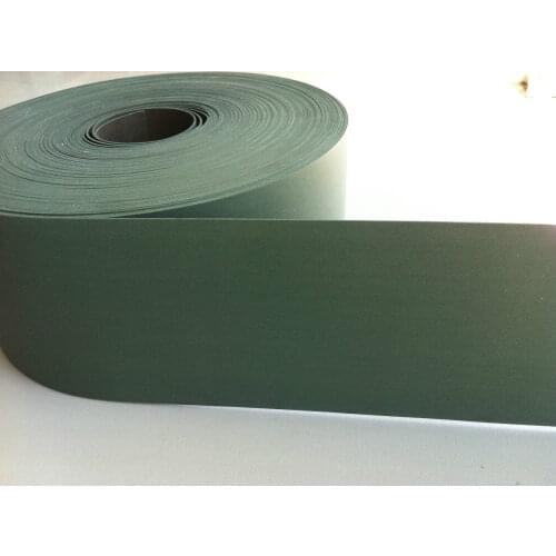Thickness 1mm 1.2mm 1.5mm 5mm length 1m green color PTFE turcite b CNC machine tool rails soft PTFE tape paste plastic belt