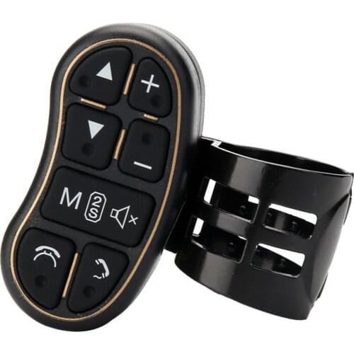 Universal Square Control Steering Wheel Control System Multi-function Steering Wheel Modification Button Bluetooth Button