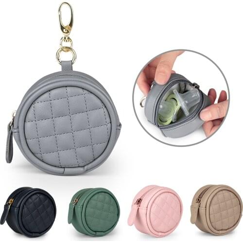 Pacifier Porter Baby Pacifier Holder Protective and Clean Pacifier Case Stylish Baby Bag Accessory For Newborns Infants