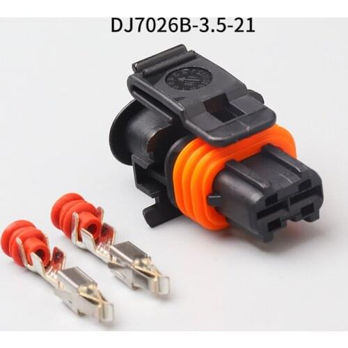 100sets DJ7026B-3.5-21 1928404072 for common rail injector plug connector