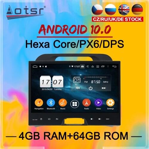 2 Din IPS Screen Android 10 DSP Car Multimedia Player For KIA Sportage 3 4 2010 2011- 2016 GPS Navi Audio Radio stereo head unit