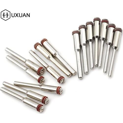 5Pcs 2.35mm 3.0mm 3.17mm Steel Screw Mandrel Shank Cut-off Wheel Holder For For Dremel Shaft Tool Shaft Length 35mm
