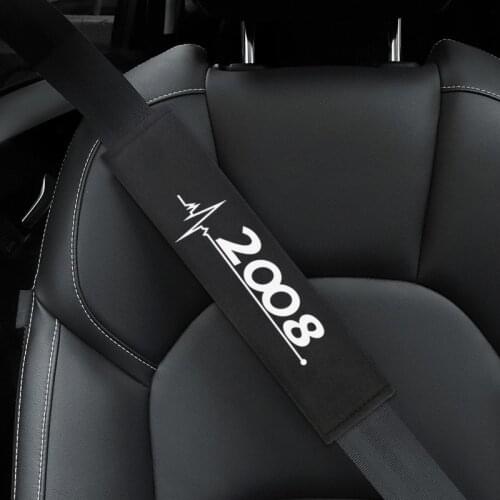 Car Styling Protect Shoulders Pads Case For Peugeot 2008 accessories