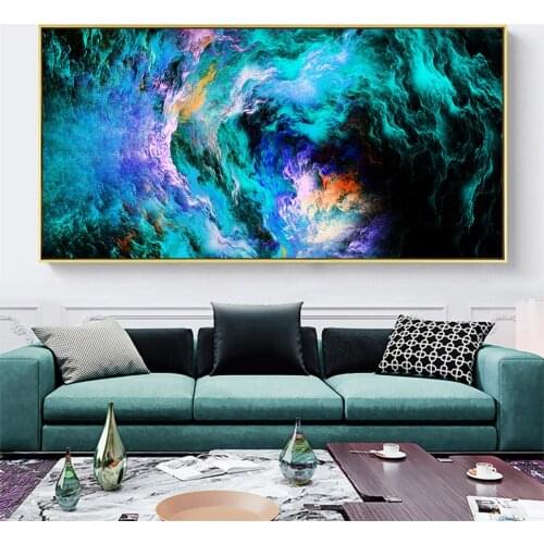 Large Size Diamond Painting Abstract Landscape Clouds 5D round square Embroidery Mosaic wall painting For New Year Gift,EE1575