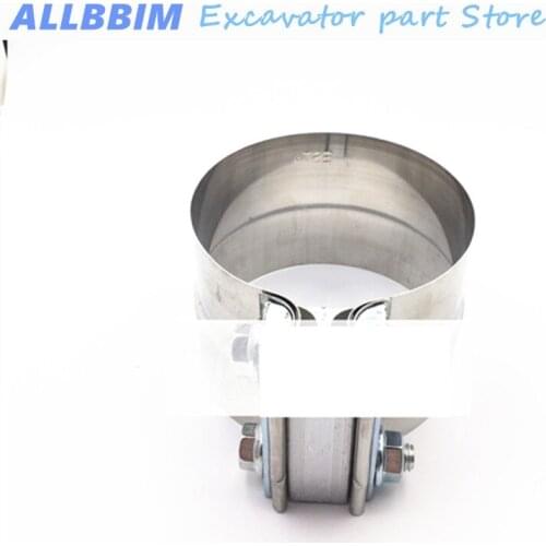 For Volvo EC240/290/360 muffler clip muffler pipe clip clamp Hoop high-quality excavator accessories free shipping