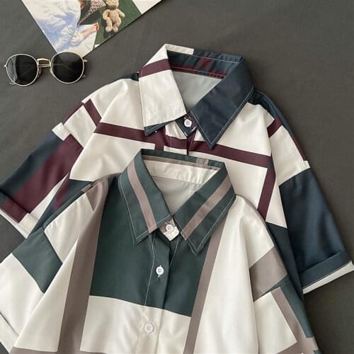 EBAIHUI Women's Plaid Shirts
