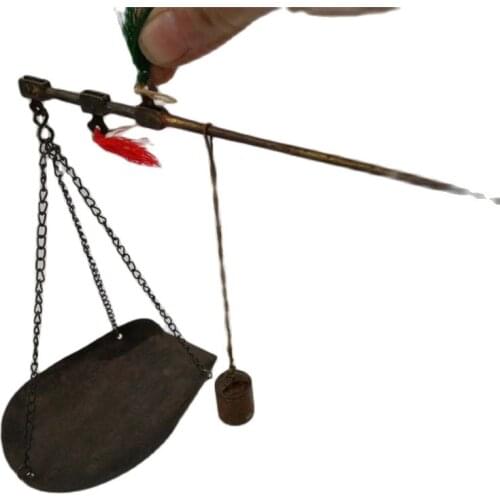 Chinese Traditional Copper Rod Gauges Weighing Practical Chinese Medicine Scales