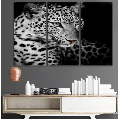 Fashion Home Decor Picture Wall Art Animal leopard Landscape Canvas Painting Modern Wall Picture Modular picture Unframed FA292