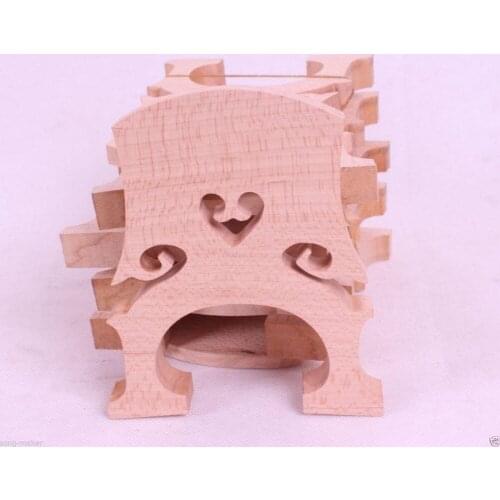 New 5 pcs cello Bridge Baroque style maple wood High quality