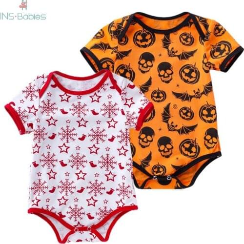 Autumn baby clothes girl New Christmas girl romper 0-18m baby clothes newborn Jumpsuit for boys Toddler Halloween Costume 2020