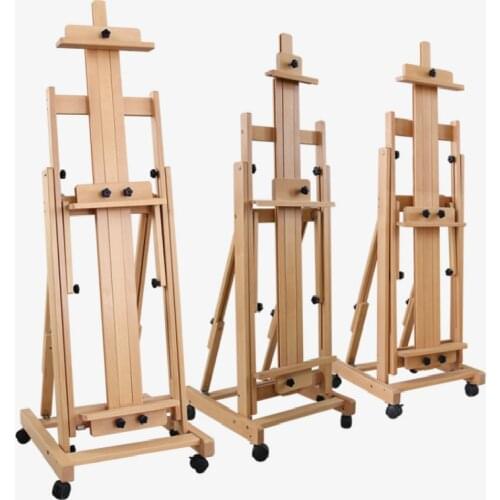 Artist Easel Folding Oil Paint Sketch Watercolor Chinese Painting Easel Advertising Display Stand Dual Use Caballete De Pintura