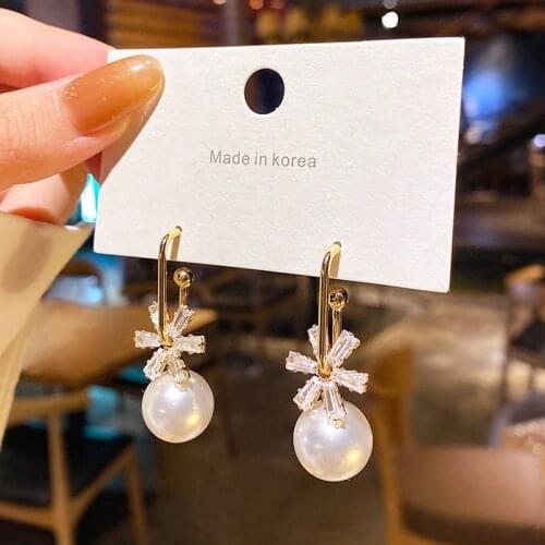 Womens Geometric Drop Earrings 2021 New Round Pendant Earrings Party Jewelry Gift Golden Fashion Trend Fashion Stud Earrings