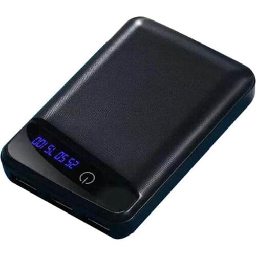 3 Section 18650 Battery Charger Cover Power Bank Case DIY Box 3 USB Ports 1000mAh Power Bank Shell With Circuit Board