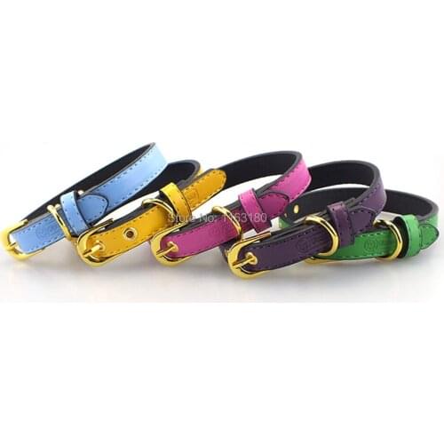 36pcs/lot PU Leather Dog Collar Pet Collars for Small Medium Large Dogs Puppy Cat Neck Belt Strap Dog Products