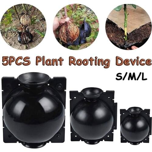 5 Pcs Propagation Ball Plant Rooting Device Plant Grafting Growing Breeding Effective High Pressure Equipment Gardening Tools