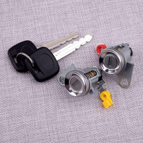69051-35070 69052-35070 DL-TA-95 DL-TY-89 Front Door Lock Key Set 69052-35070 Fit for Toyota Tacoma 1995-2001 2002 2003 2004