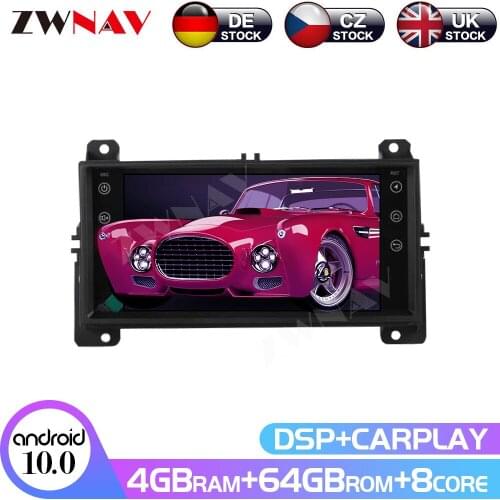 Android 10.0 screen Car Multimedia DVD Player for Jeep Grand Cherokee 2008-2013 GPS Auto Navigation Radio Audio Stereo Head unit