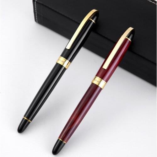 High Quality Ink Fountain Pens Writing Signing Calligraphy Pen Luxury Business Gift Retro Stationery Office School Supplies New