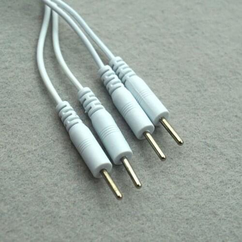 Erotic Toys Shock Line Male Female Masturbation Accessories four Head Needles Line,Electro Shock Accessaries for Medical Toys