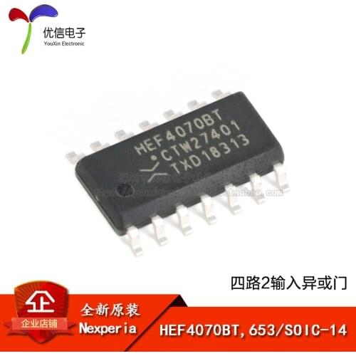 HEF4070BT,653 SOIC-14 2