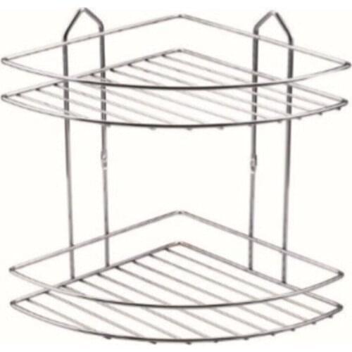 Chrome Bathroom Köşeliği 2 li