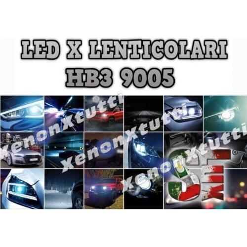 Kit Led Full HB3 9005 for lenticular anti glare dazzling definitive