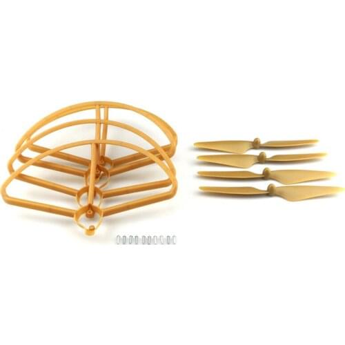 HUBSAN H501S - 01 Propeller Blades Pack with Propeller Cover Ring Guards for H501S H501C X4 Drone