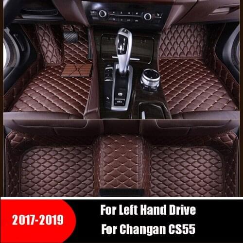 Carpets For Changan CS55 2017 2018 2019 Car Floor Mats Interiors Accessories Protective Parts Styling Artificial Leather Rugs