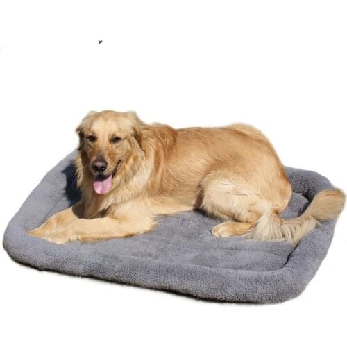 5 Size Pet Large Dog Bed Soft Fleece Warm Cat Beds Multifunction Puppy Cushion Dog Cage Mat Dog Car Seat Mat Cama Para Cachorro