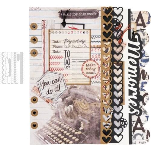 Love Metal Die Cutting 2021 New Diy Die Molds Scrapbooking Paper Making Cuts Crafts Big Die