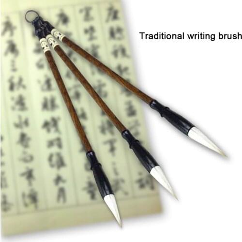 3PCS Writing Brush Watercolor Chinese Calligraphy Brush Set Painting Drawing Brushes For Students