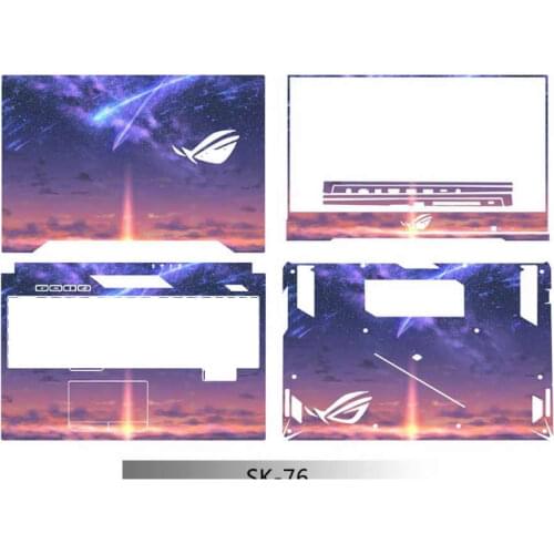 KH Laptop Sticker Skin Decals Cover Protector Guard for ASUS S5C ROG GL504