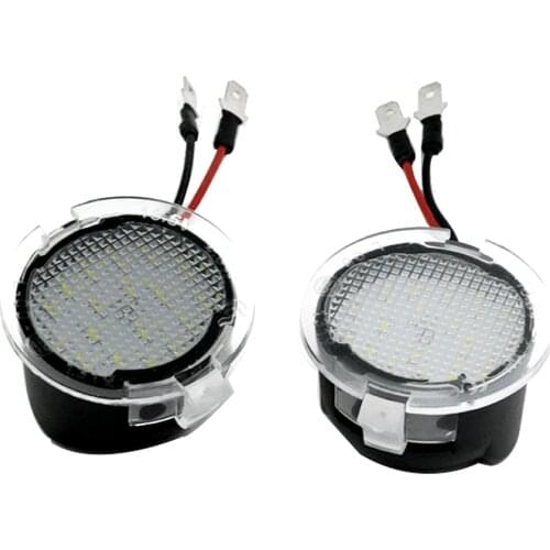 New Car styling 2x 18smd LED Side Under Mirror light For Edge Explorer Mondeo Taurus auto accessory lamp LED under mirror Light