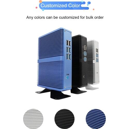 EGLOBAL Fanless 12v power supply mini pc i3 7167u DDR4 RAM intel processor i5 7200u D4 Motherboard