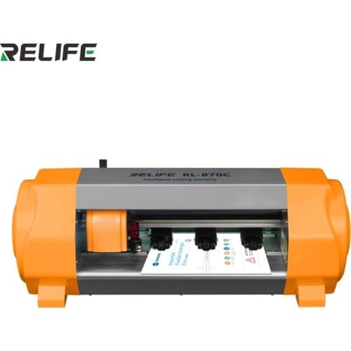 RELIFE RL-870C Intelligent Film Cutting Machine Mobile Phone LCD Screen Protect Cutter for iPhone iPad iWatch Samsung Huawei
