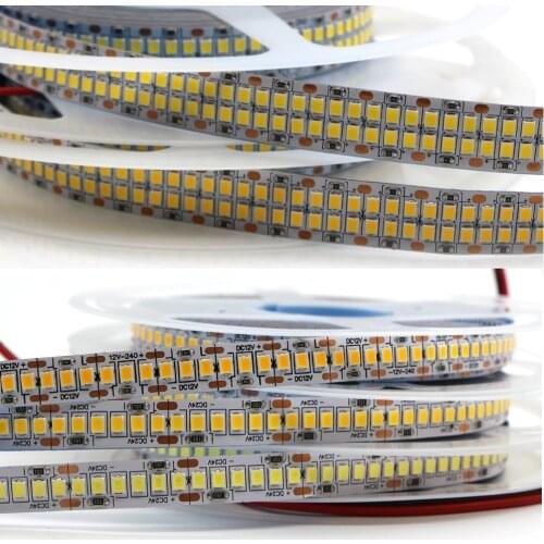12V 24V Super bright LED Strip SMD 2835 240LEDs/M 480LEDs/M Flexible Led Tape IP65/IP67 Waterproof Led Lights Stripe Ribbon lamp