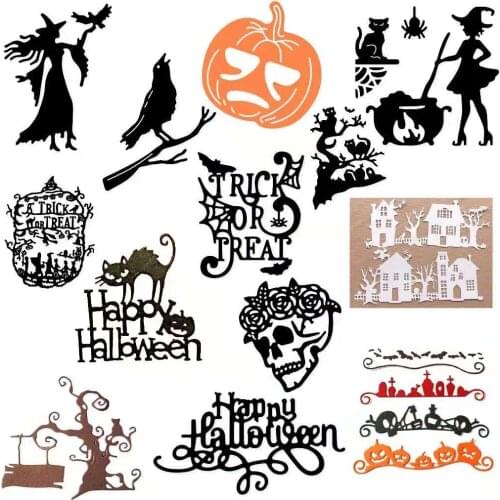 2021 New Cutting Halloween Pumpkin Metal Dies For Do It Yourself Stamps Card Gift Decoration Paper Craft Supplies Cutting Dies