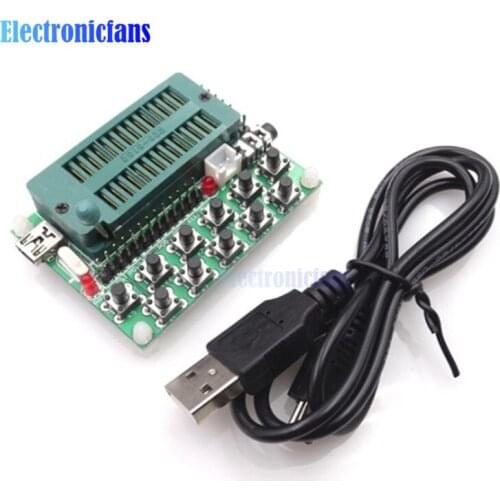 WT588D USB Sound Module Programmer Downloader Testing Board Tester Mini Burning Device Programmer Speech Burn Test Kits