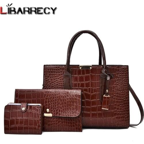 High Quality PU Leather Womens Composite Bag Tassel Design Ladies Handbag Stone Grain Designer Women Shoulder Messenger Bags