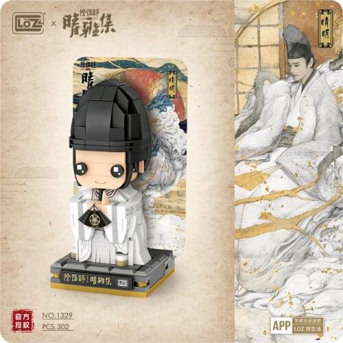 282pcs+ 5 styles LOZ MINI Building Blocks of Chinese popular movies creative funny toy Action Figuers Toys for kids Brinqueos