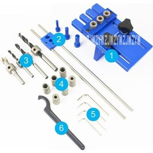 6/8/10 MM Round Wooden Tenon Punch Locator 08450 Woodworking Cutters Hole Opening Device 5-80MM