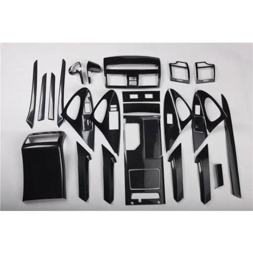 For Toyota Camry 2006 2007 2008 2009 2010 2011 Car Accessories Carbon Fiber Interior Trim Gear Windows Control Panel Stickers