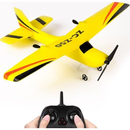 Easy Hobby Fly RC Plane 2.4G Z50 RTF 2CH EPP Foam Remote Control Airplane Model Glider Drone Outdoor Toys Boy Birthday Xmas Gift