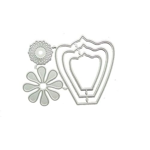 Metal Cutting Dies For Scrapbooking Flowers Stencils DIY Album Cards Decoration Embossing Folder Die Cuts New