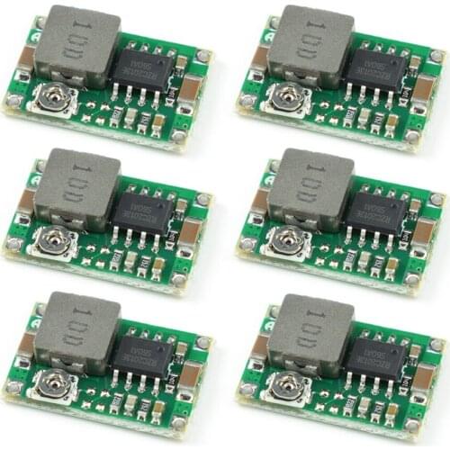 Mini DC Buck Converter Adjustable Power Step-Down Module 4.75V-23V to 1V-17V DIY Power Supply