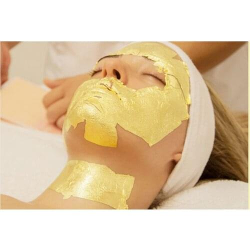 24K Real Gold Foil Specification Can Be Used For Beauty Facial Mask Essence Firming And Anti-wrinkle Purify And Detox Brighten