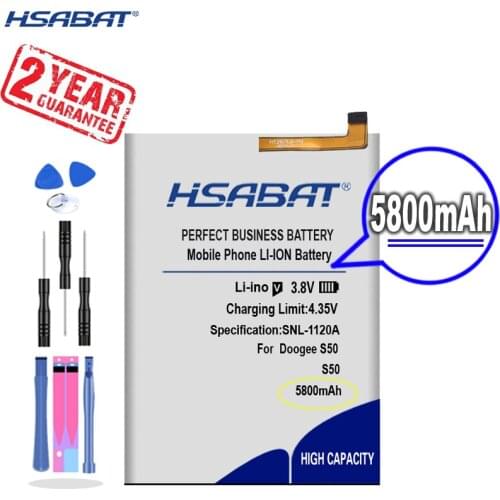 New Arrival [ HSABAT ] 5800mAh Replacement Battery for Doogee S50