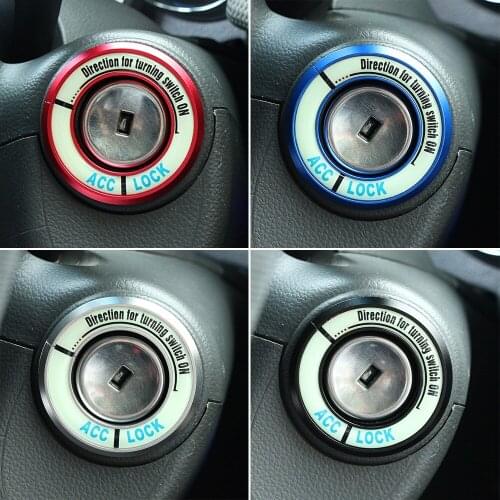 Car Ignition Switch Decoration Keyhole Cover Trim For Chevrolet Cruze For Opel Mokka ASTRA J Insignia Sport Tourer