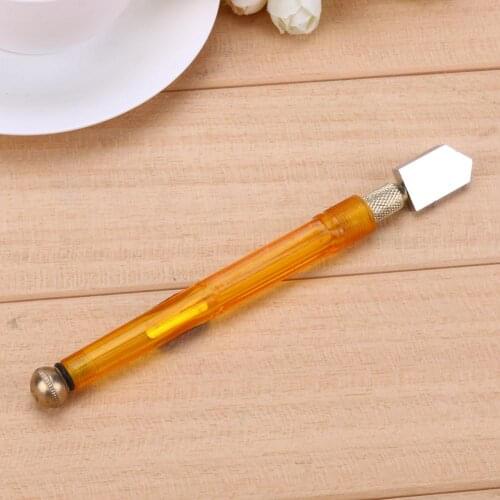 Oil Filled Hard Alloy Glass Cutter DIY Tile Mirror Cutter Knife Wheel Blade Glass Diamond Cutting Tool For 3-12mm Glass Cutting