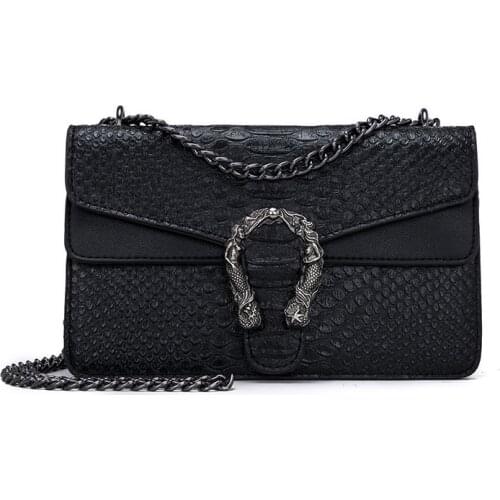 Luxury Women Handbags Top Quality PU Leather Womens Designer Brand Shoulder Crossbody Bag And Purses Female Chain Messenger Bag